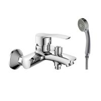 Смеситель для ванны, короткий излив, латунь VALFEX Calypso Сhrome (8)