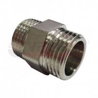 Ниппель никелированный НР-НР 1" (100/10) (Valfex)