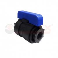 Кран шаровой компрессионный ВН/ВН резьба разборный 1"-1" Ду26 (30/6) (Valfex)